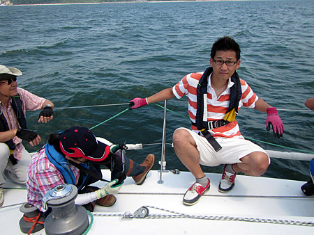 Sailing training