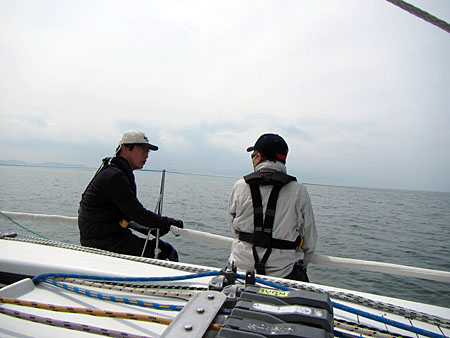Sailing training(2015/4/12)